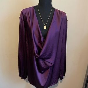 Long sleeve cowl neck